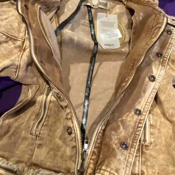 Jaded London Denim Jumpsuit 90s Y2K Jacket Pantsuit Sz S - Picture 6 of 9